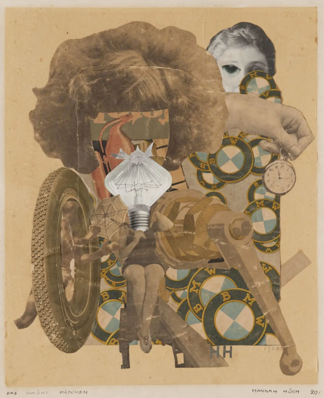 Hannah Höch (1889–1978): Das schöne Mädchen.
