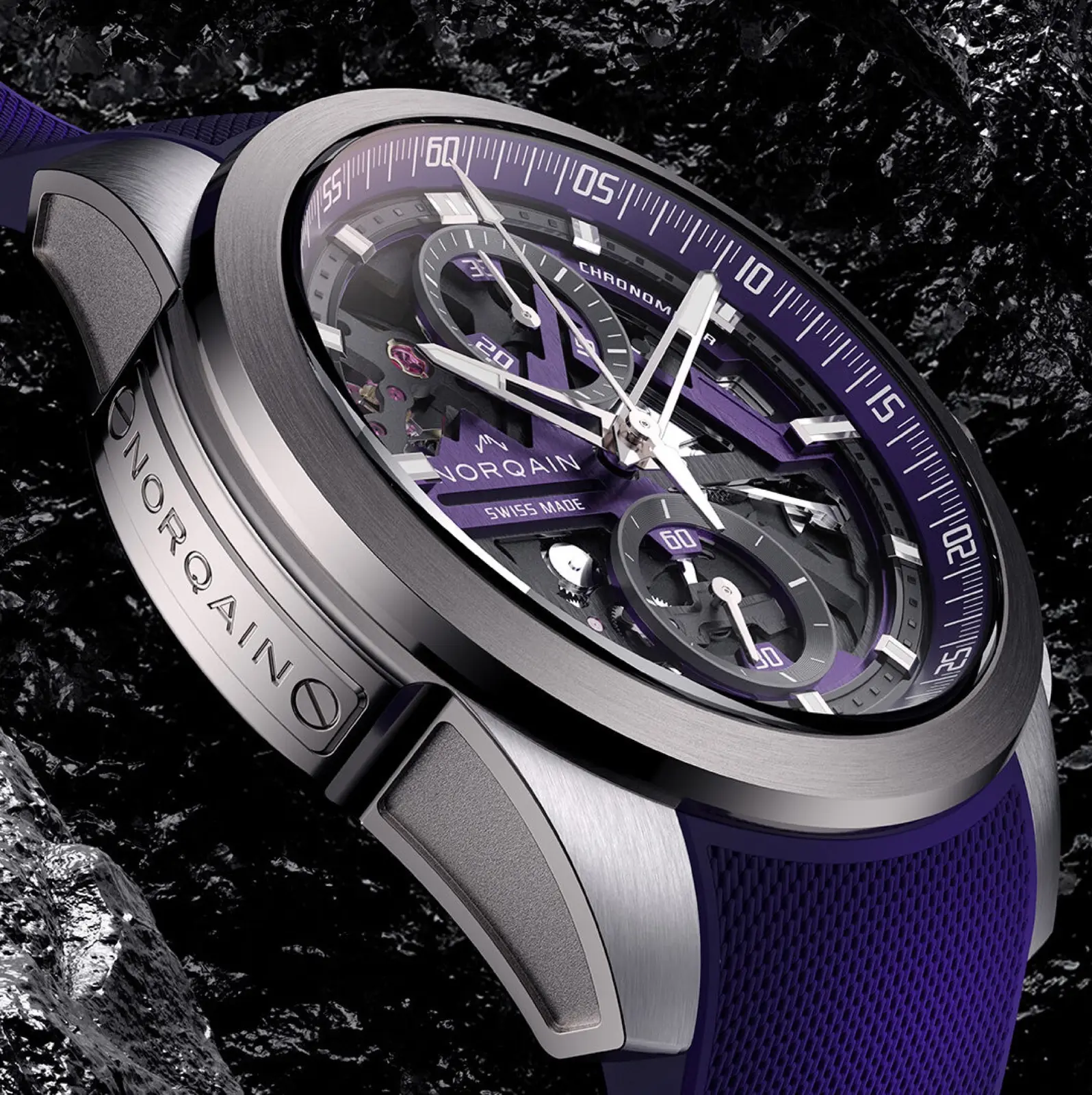 NORQAIN präsentiert die neue Independence Skeleton Chrono 42mm in ausdrucksstarken Farbvarianten