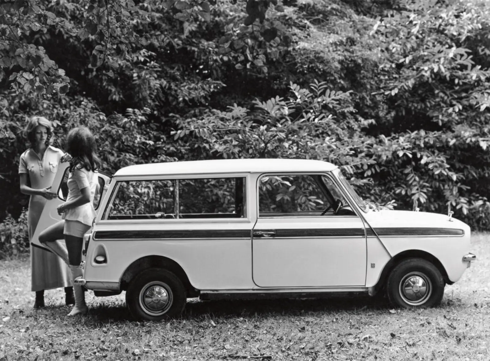 Potenter Motor, aber lange Nase: Als Clubman sollte der Mini dem Austin Maxi ähnlich sehen, da werden die Klassikfans zweifach traurig.
