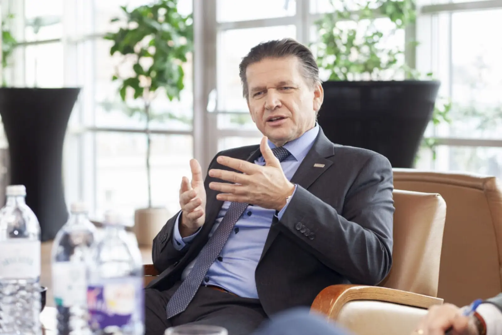 „In stürmischen Zeiten lernt man einen guten Bankpartner schätzen.“
– Helmut Siegler– 
Schoellerbank